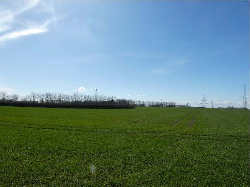 Efter visualisering set fra Manderupvej i en afstand af ca. 380 m