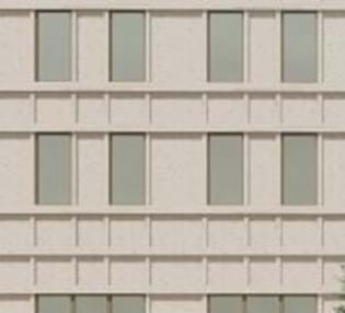 Illustration af eksempel på lodrette og vandrette bånd på facade
