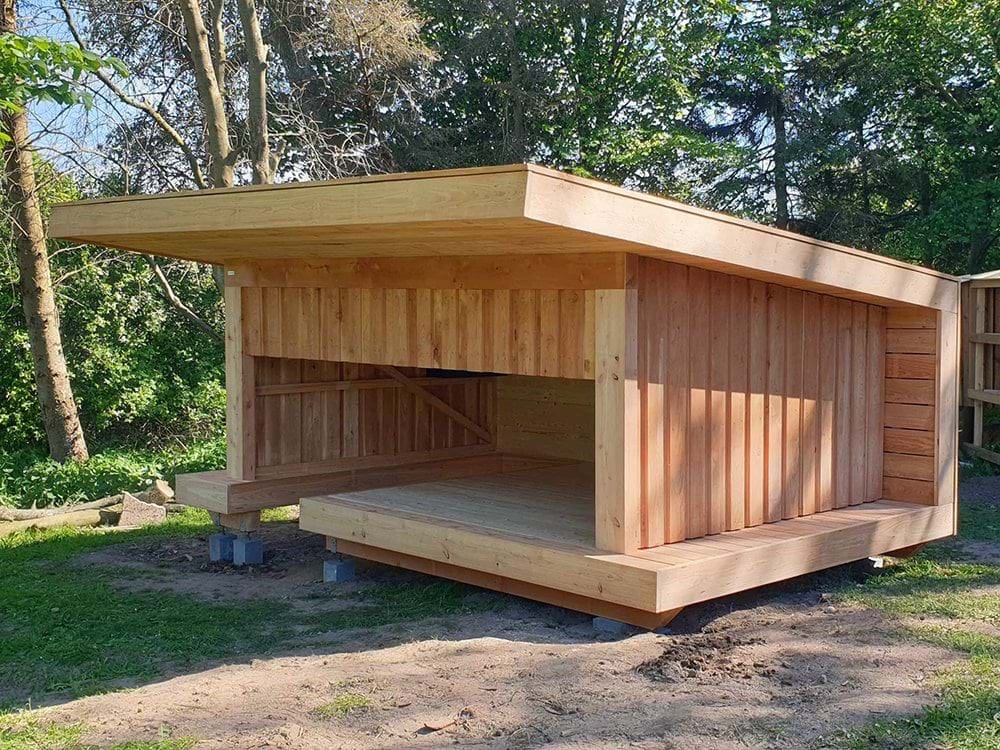 Eksempel på handicapshelter