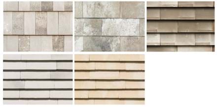 Reference foto af facadematerialer