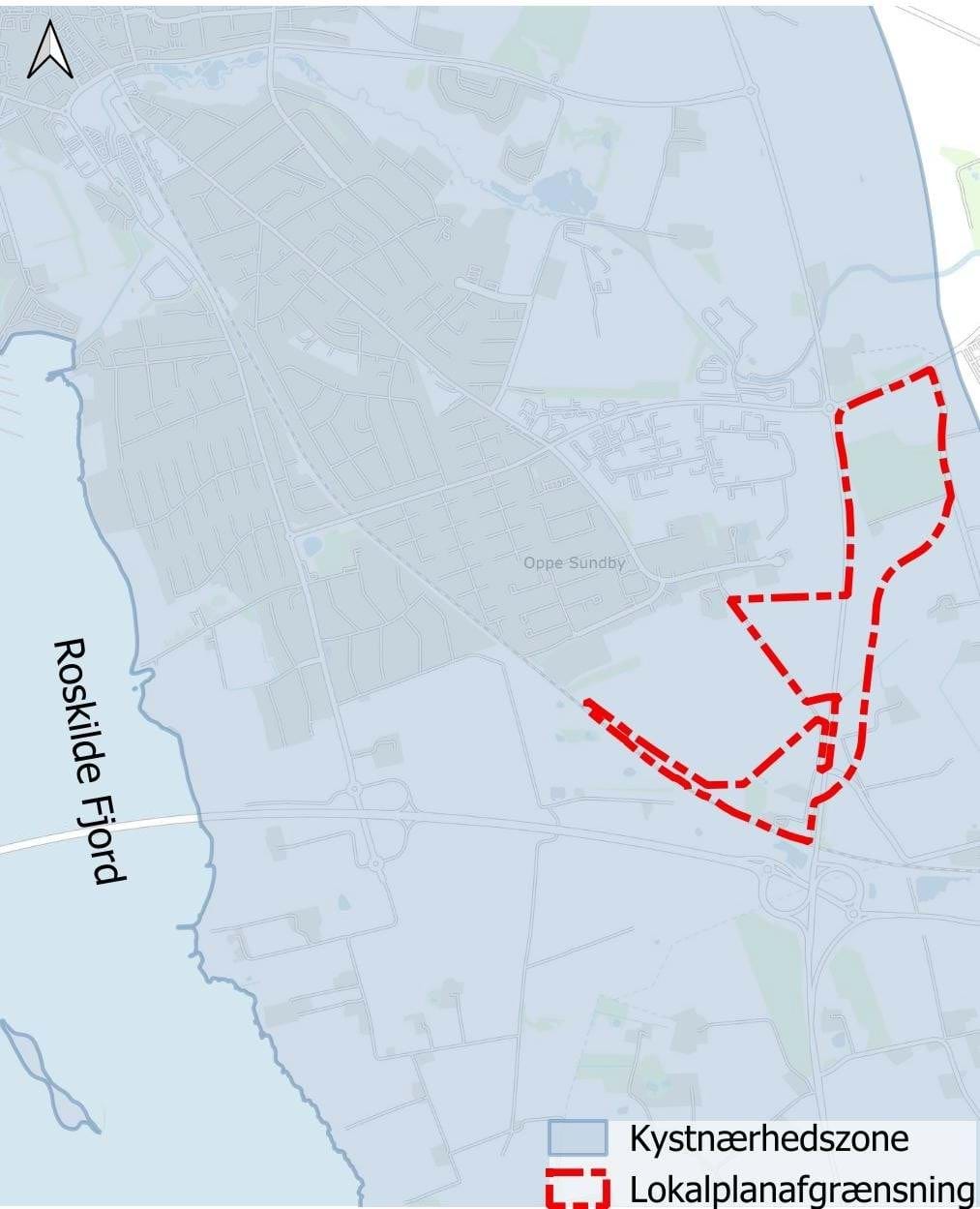 Kystnærhedszonen og lokalplanområdet